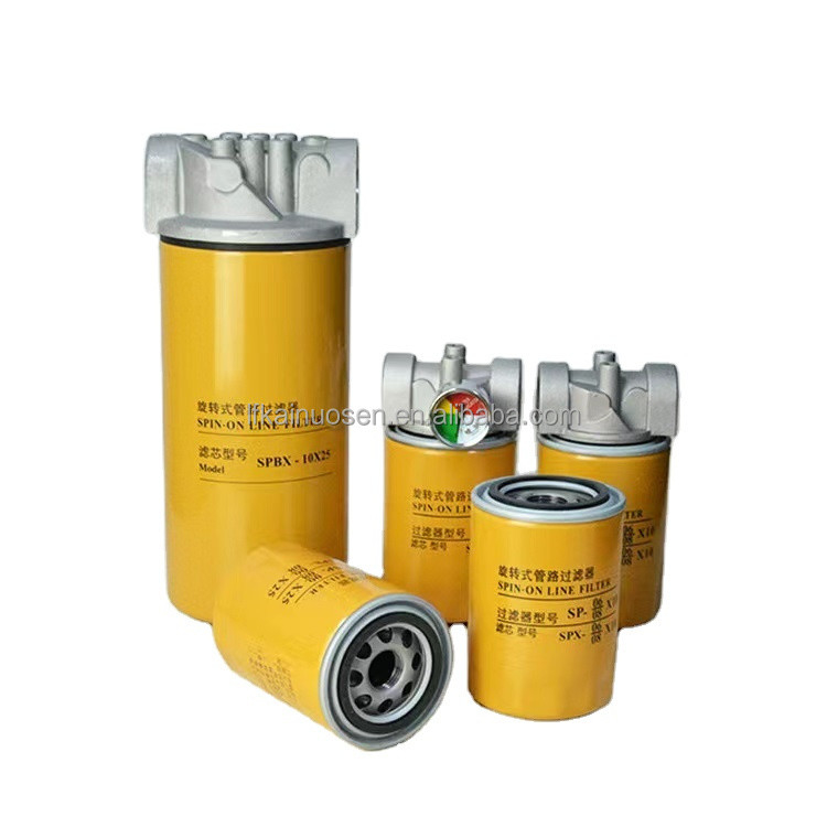 Filtre tournant hydraulique de canalisation du filtre SP-06X10 SP-08X25 SP-10X10 SPA-10X1 SPB-10X10 SPX-10X25 SPAX-10X10 SPH-08-J