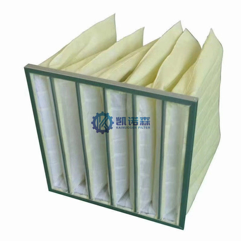 ODM d'OEM industriel de filtre à air de la CAHT de sac de filtre à air de cadre en aluminium