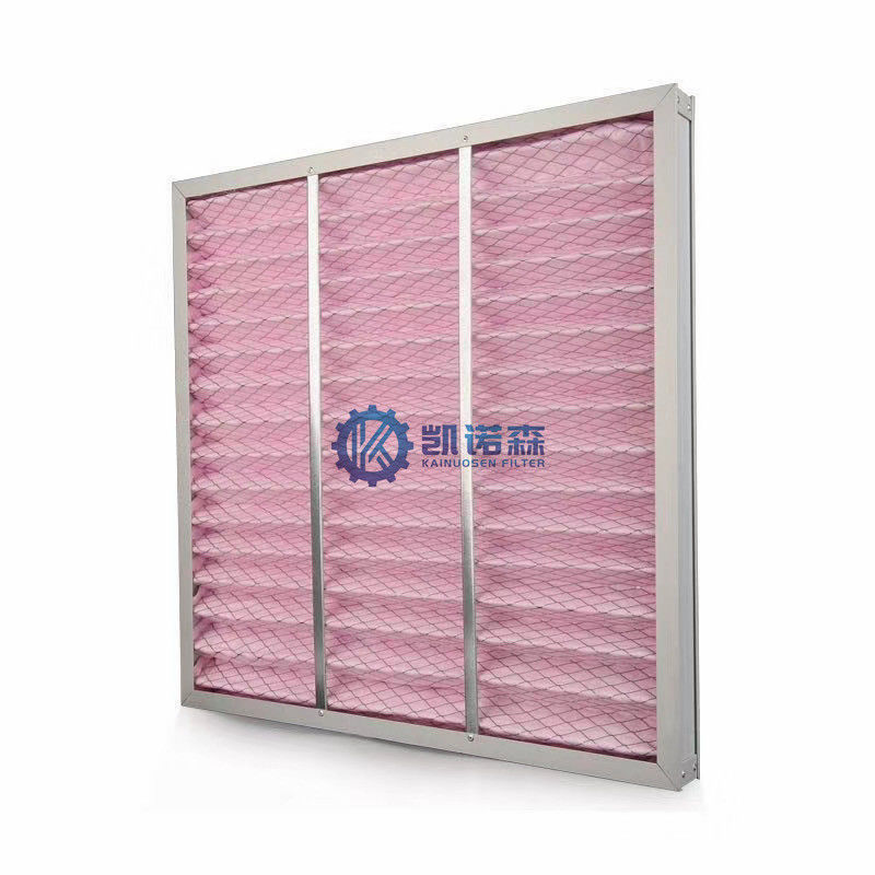 ODM d'OEM industriel de filtre à air de la CAHT de sac de filtre à air de cadre en aluminium